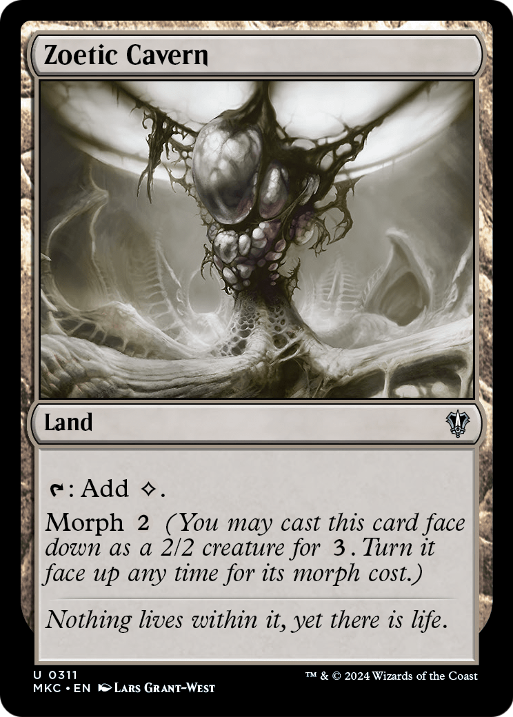 Zoetic Cavern (MKC-311) [Murders at Karlov Manor Commander]