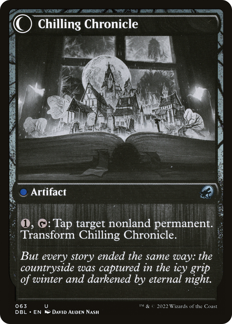 Mysterious Tome (DBL-063) [Innistrad: Double Feature] Foil