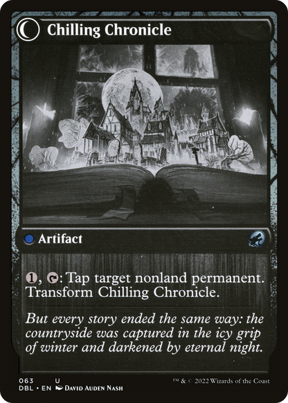 Mysterious Tome (DBL-063) [Innistrad: Double Feature] Foil
