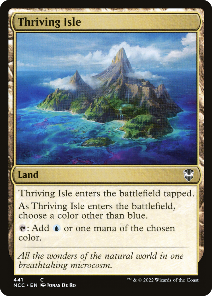 Thriving Isle (NCC-441) [New Capenna Commander]