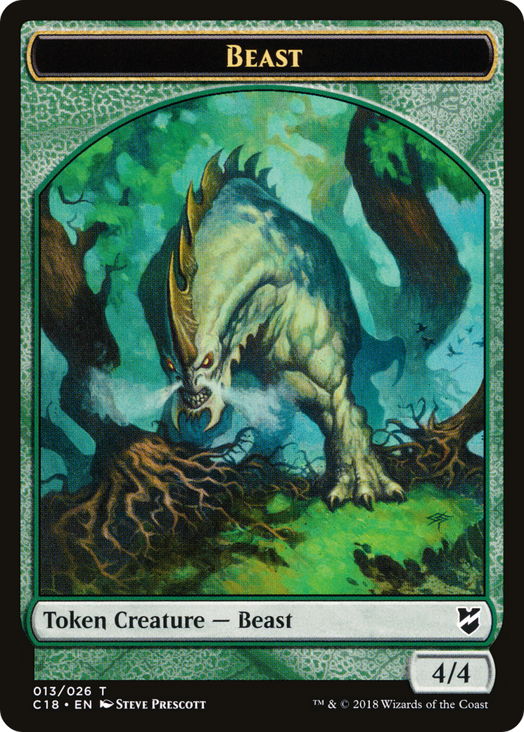 Beast (TC18-013) [Commander 2018 Tokens]