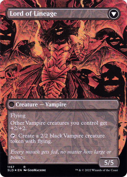 Bloodline Keeper (SLD-1157) (Borderless) [Secret Lair Drop] Foil