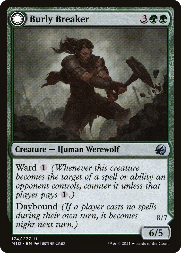 Burly Breaker (MID-174) [Innistrad: Midnight Hunt]