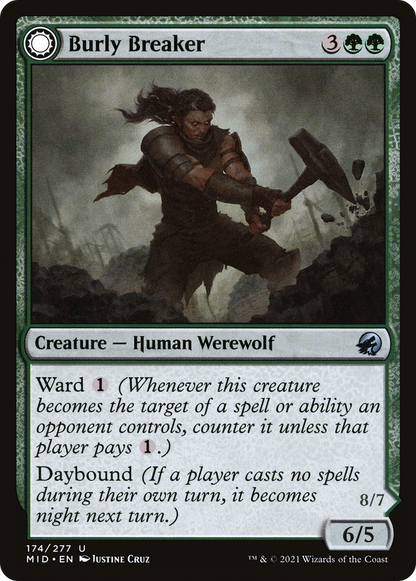 Burly Breaker (MID-174) [Innistrad: Midnight Hunt]
