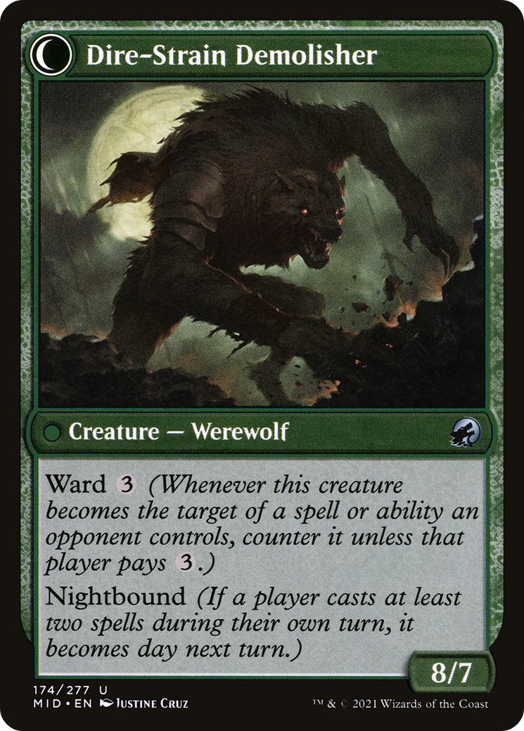 Burly Breaker (MID-174) [Innistrad: Midnight Hunt]