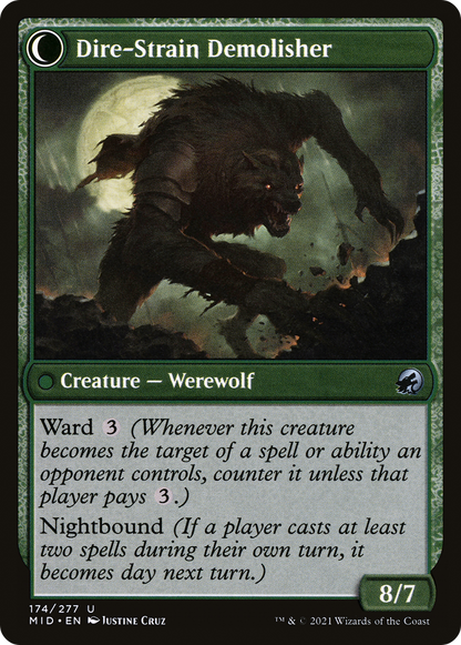 Burly Breaker (MID-174) [Innistrad: Midnight Hunt]