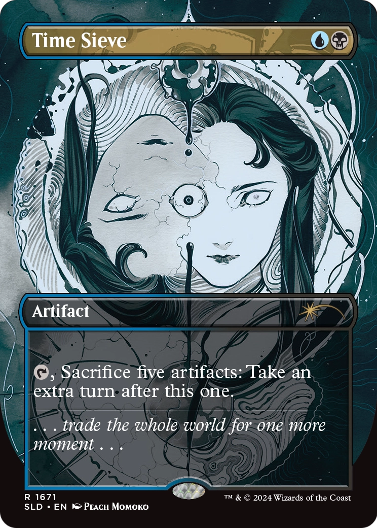 Time Sieve (SLD-1671) (Borderless) [Secret Lair Drop] Foil