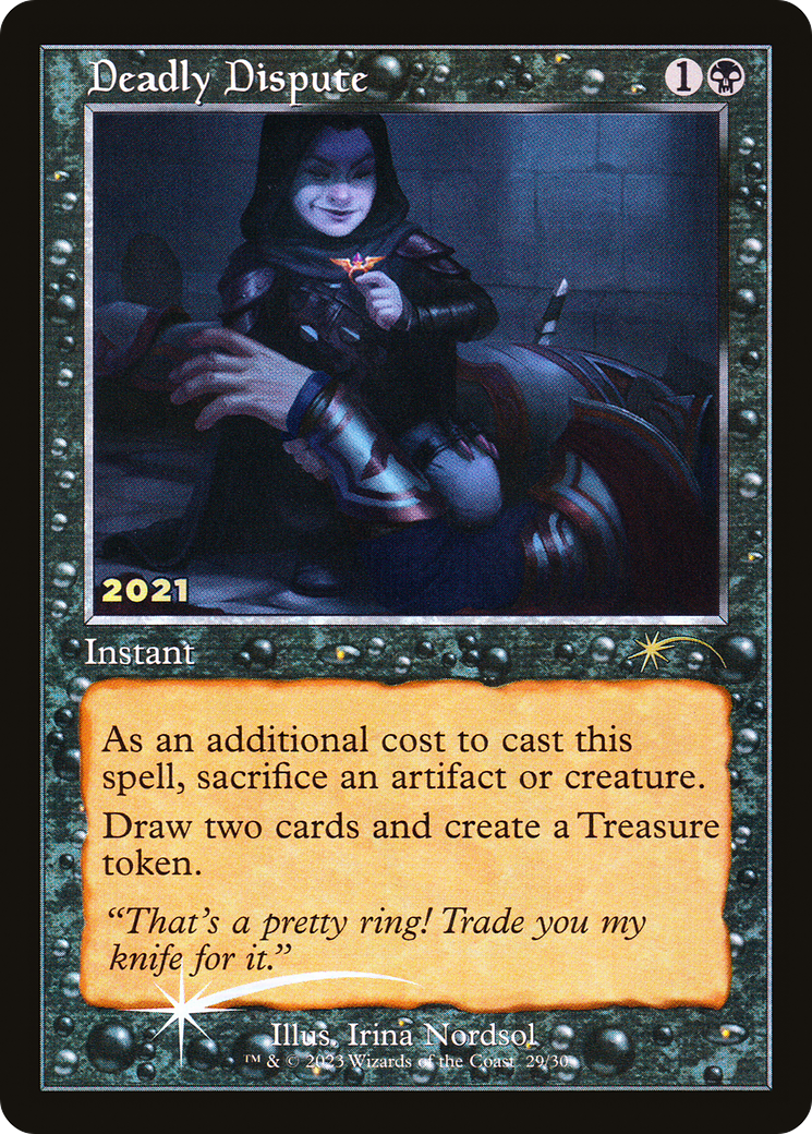Deadly Dispute (30A-P-029) [30th Anniversary Play Promos] Foil