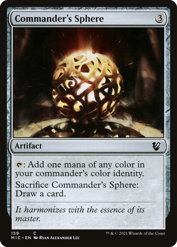Commander's Sphere (MIC-159) [Midnight Hunt Commander]
