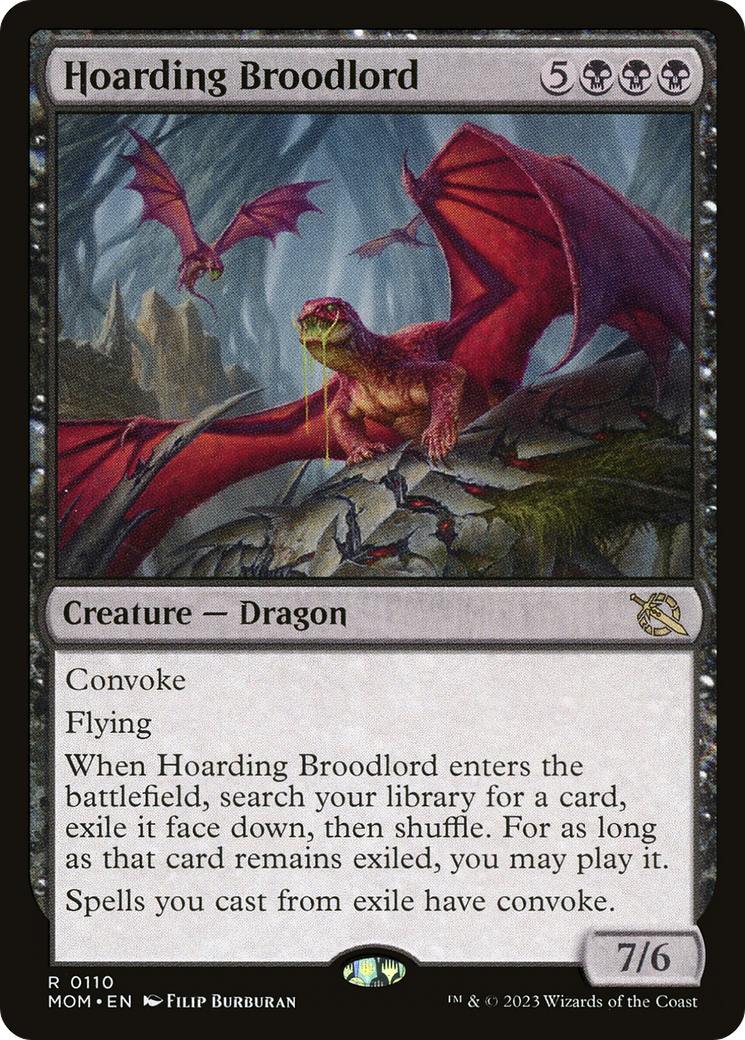 Hoarding Broodlord (MOM-110) [March of the Machine]