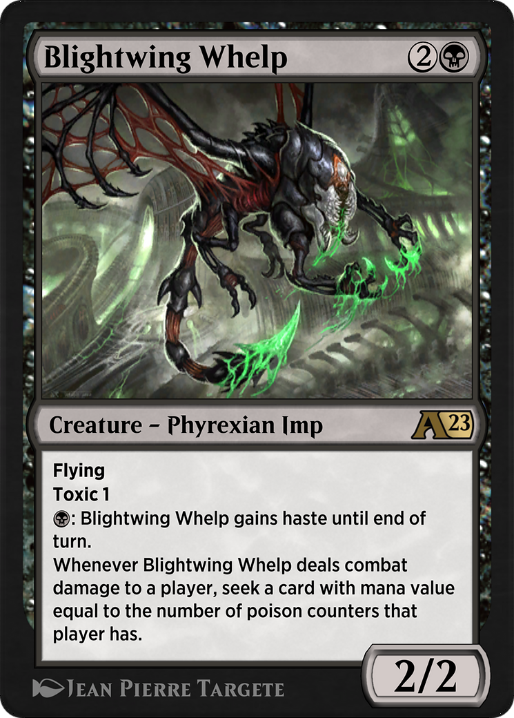 Blightwing Whelp (YONE-008) [Alchemy: Phyrexia]