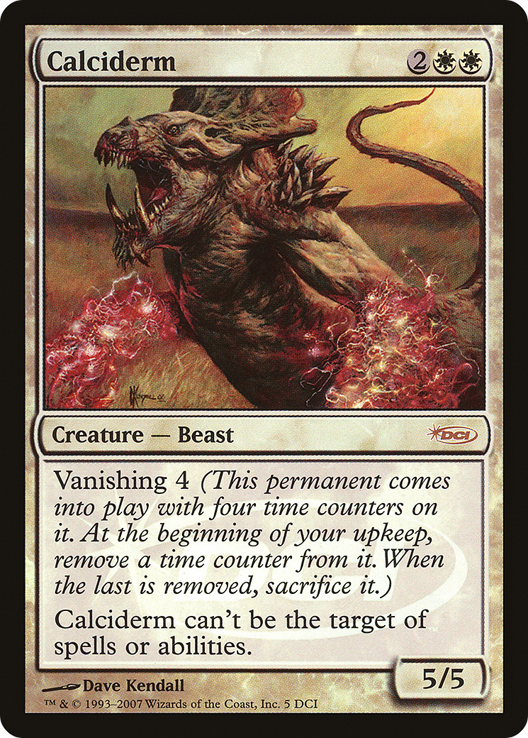 Calciderm (WPN-005) [DCI Promos] Foil