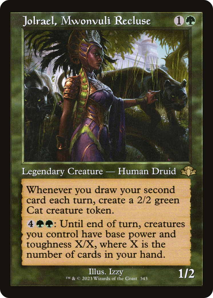 Jolrael, Mwonvuli Recluse (Retro Frame) (DMR-343) [Dominaria Remastered] Foil