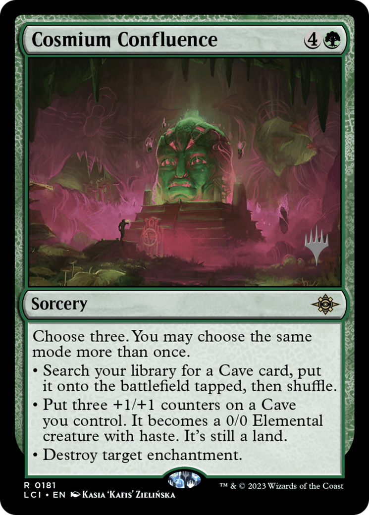 Cosmium Confluence (PPLCI-181) [Promo Pack: The Lost Caverns of Ixalan Promos]