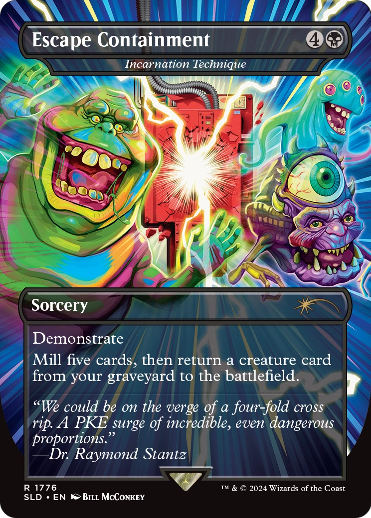 Incarnation Technique (SLD-1776) (Borderless) [Secret Lair Drop] Foil