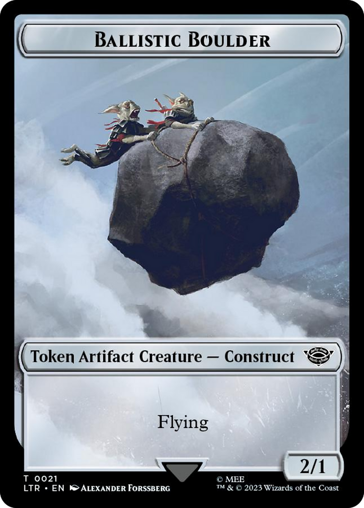 Ballistic Boulder (TLTR-021) [Tales of Middle-earth Tokens] Foil