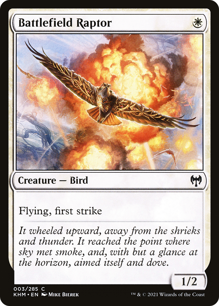 Battlefield Raptor (KHM-003) [Kaldheim]
