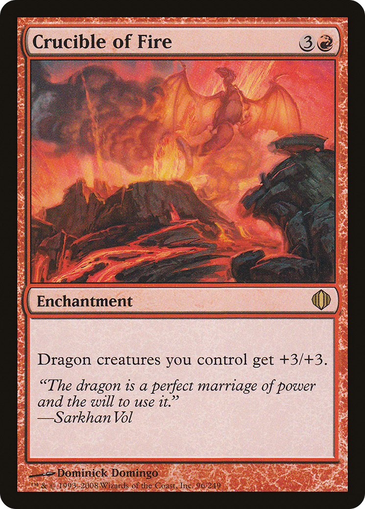 Crucible of Fire (ALA-096) [Shards of Alara] Foil