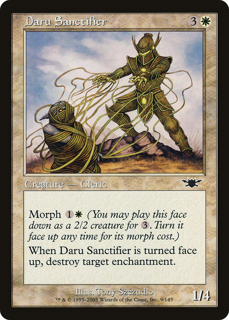 Daru Sanctifier (LGN-009) [Legions] Foil