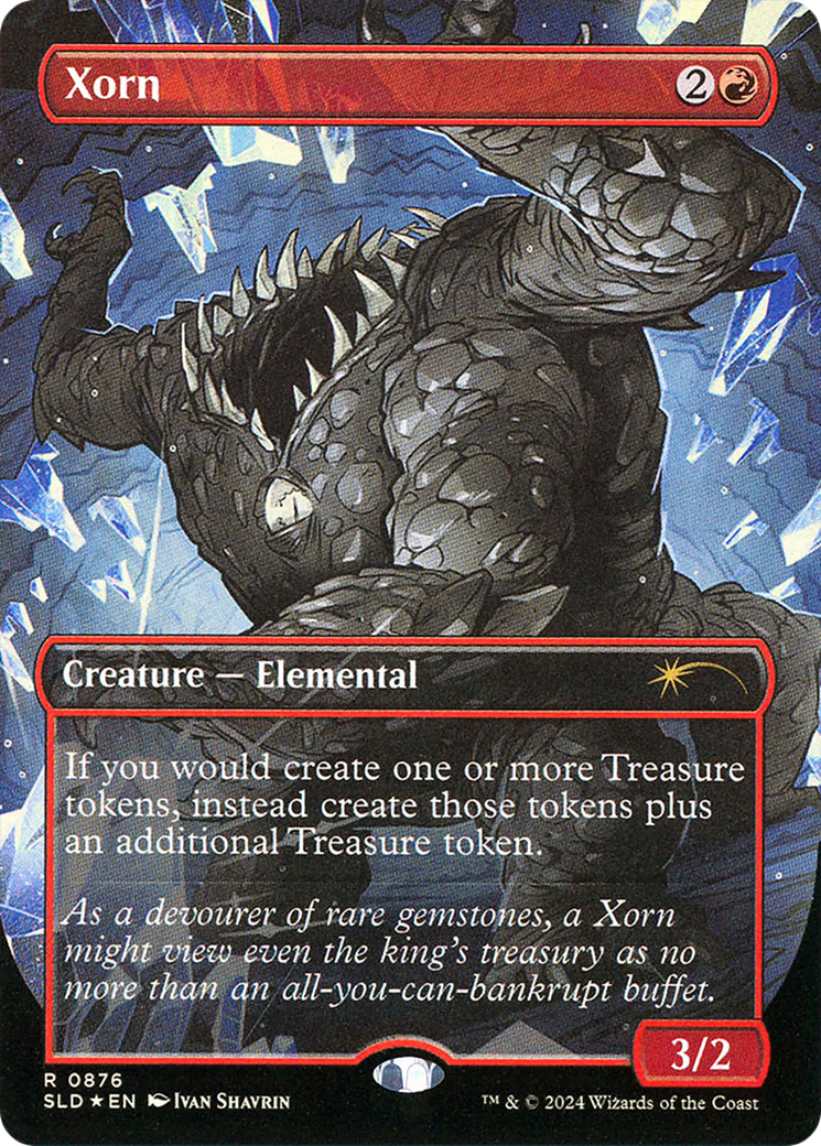 Xorn (SLD-876) (Borderless) [Secret Lair Drop] Foil