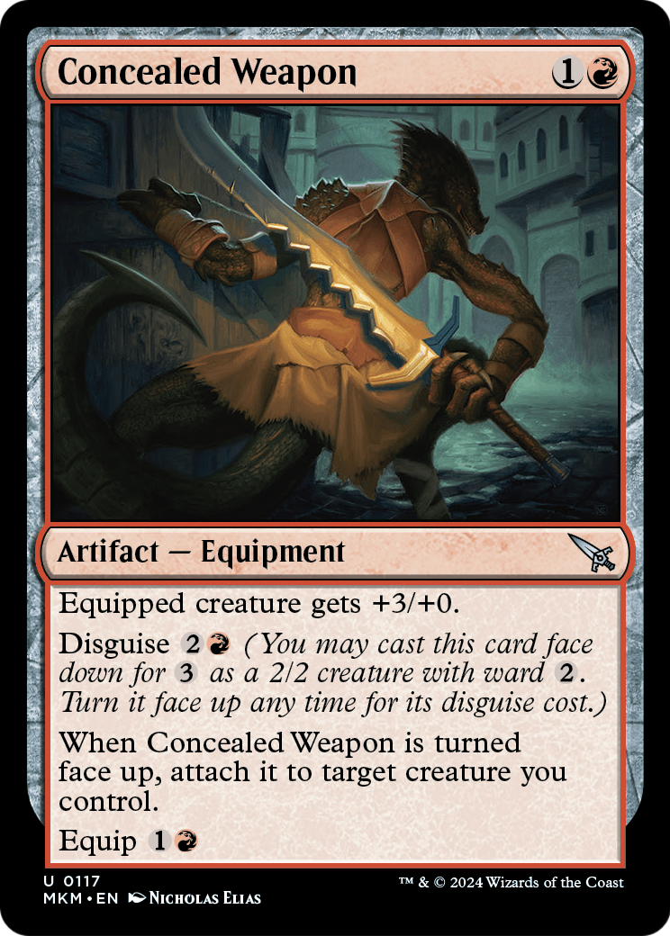 Concealed Weapon (MKM-117) [Murders at Karlov Manor]