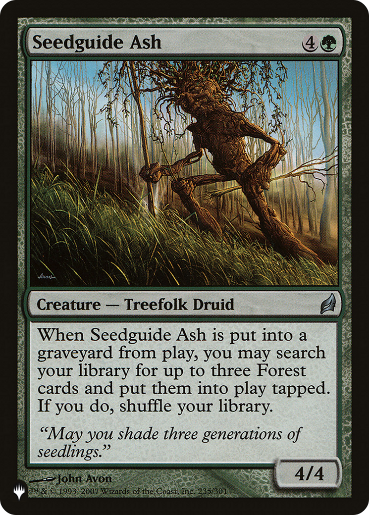 Seedguide Ash (LIST-LRW-235) [The List]