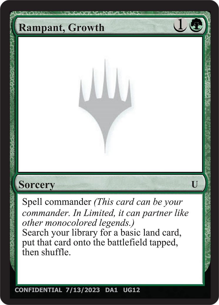 Rampant, Growth [Unknown Event]