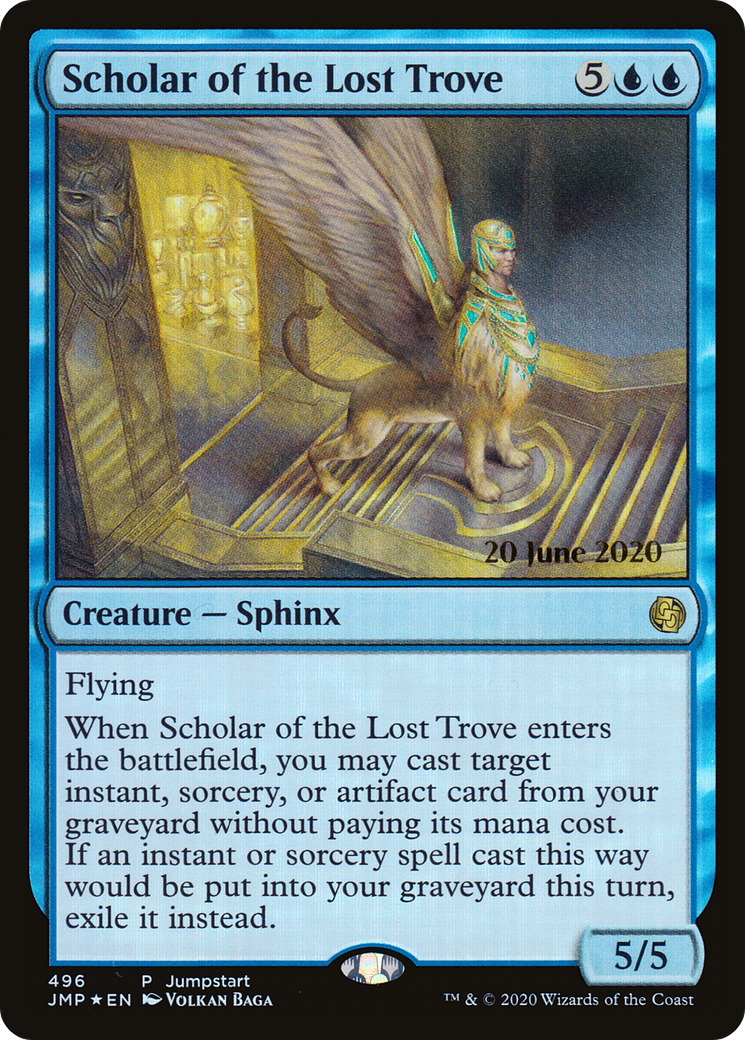 Scholar of the Lost Trove (LARP-496) [Jumpstart] Foil