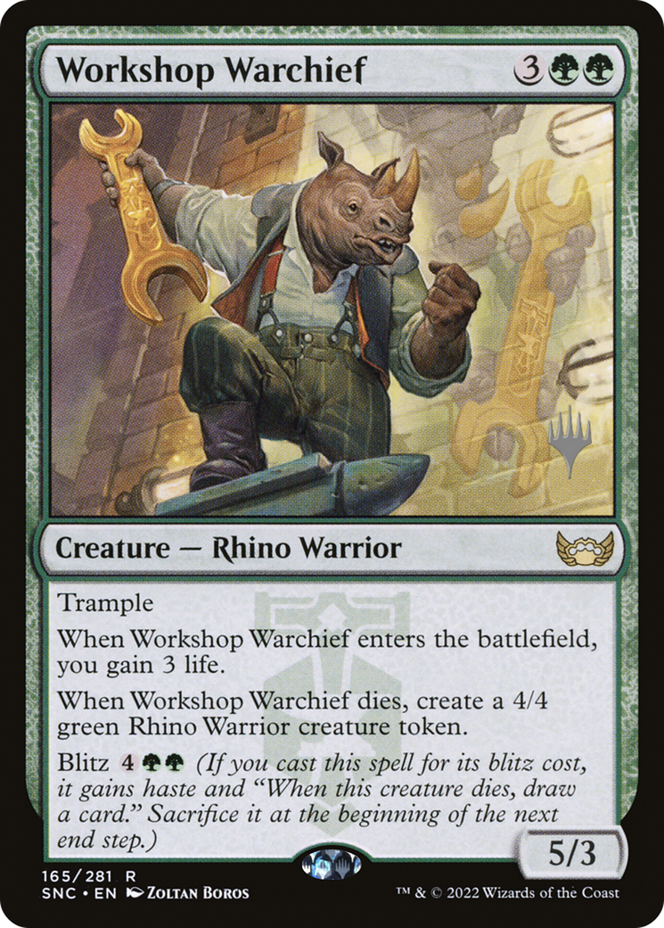 Workshop Warchief (PPSNC-165) [Promo Pack: Streets of New Capenna Promos]