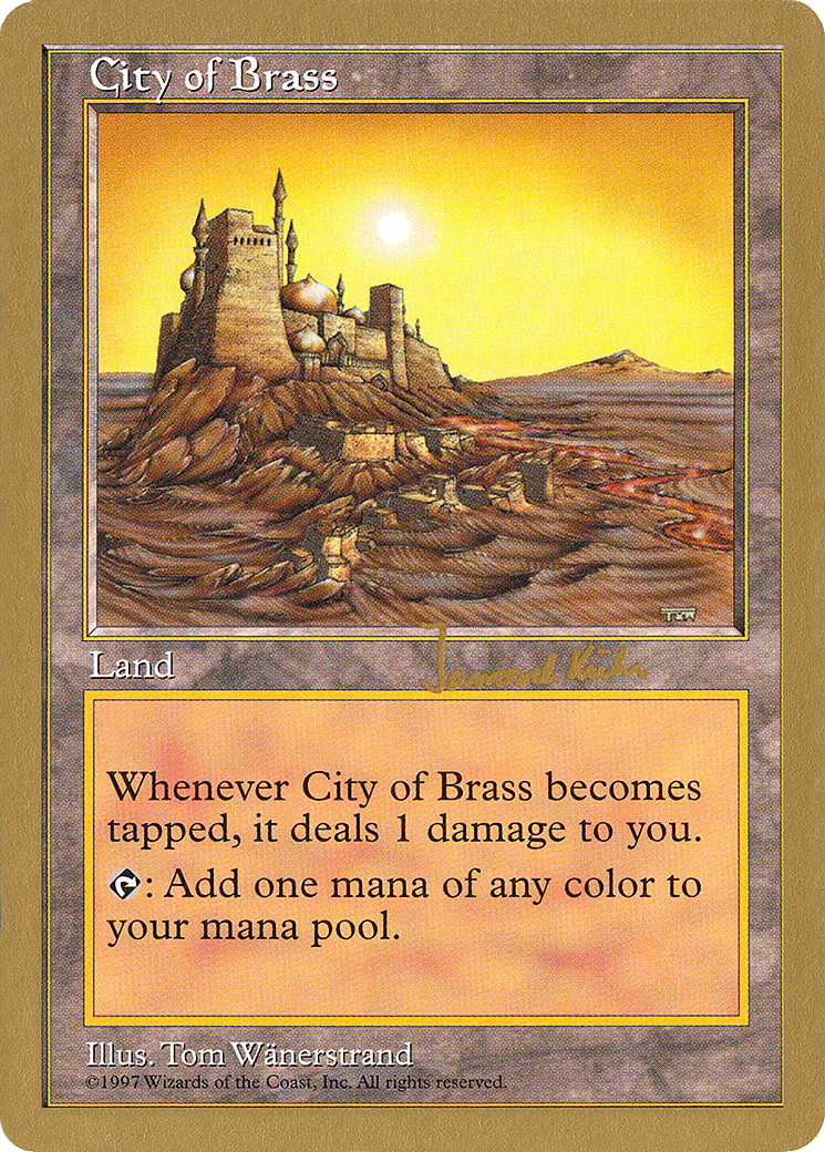 City of Brass - 1997 Janosch Kuhn (5ED) [World Championship Decks 1997]