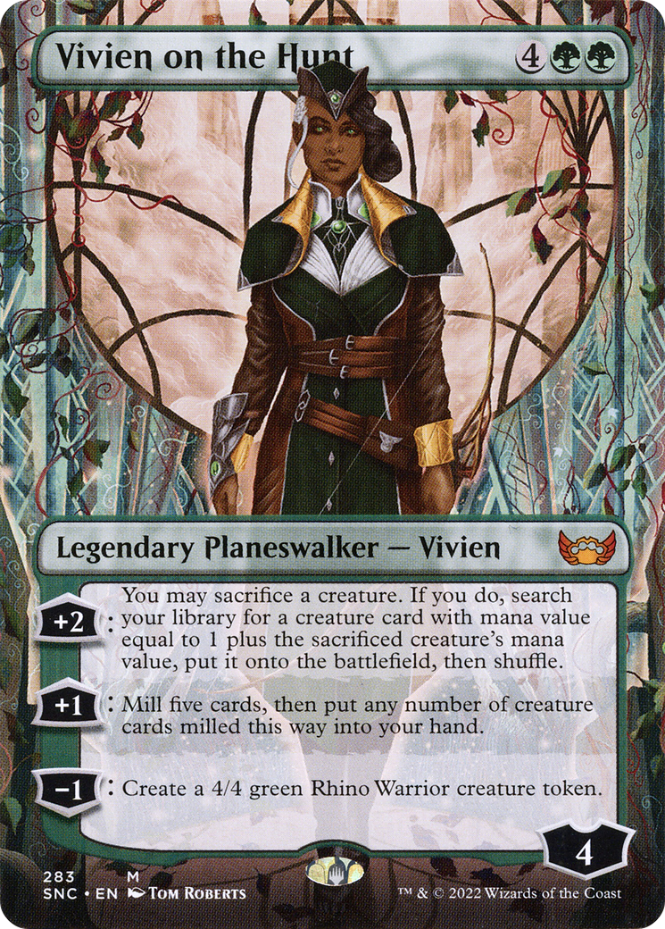 Vivien on the Hunt (Borderless) (SNC-283) [Streets of New Capenna]