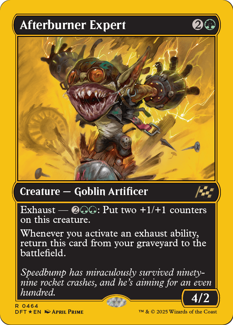 Afterburner Expert (First-Place Foil) (DFT-464) [Aetherdrift] Foil