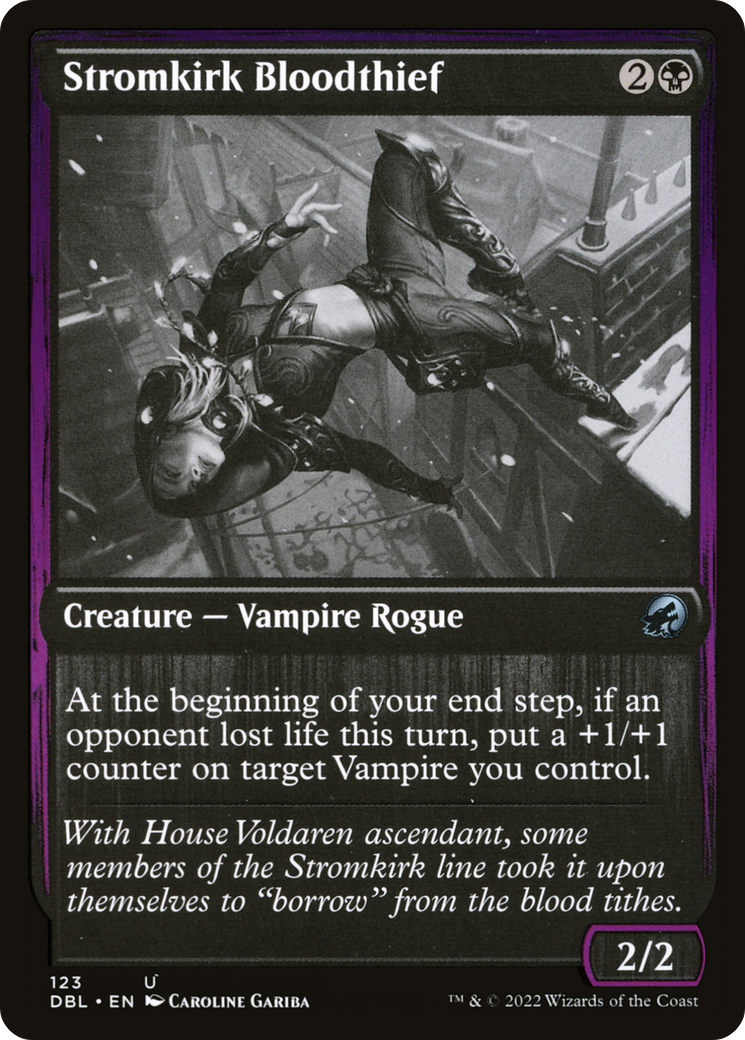 Stromkirk Bloodthief (DBL-123) [Innistrad: Double Feature] Foil