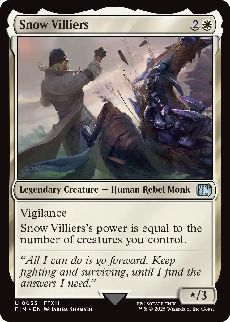 Snow Villiers (FIN-033) [FINAL FANTASY]