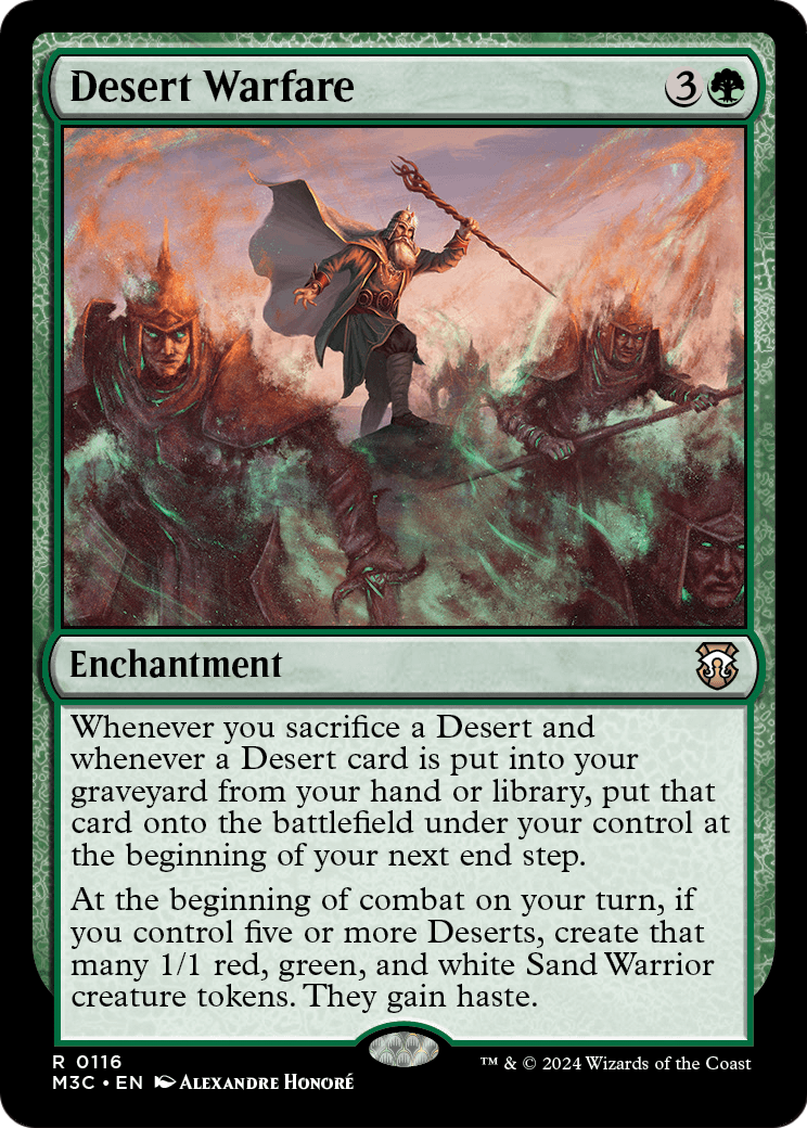 Desert Warfare (M3C-116) [Modern Horizons 3 Commander]