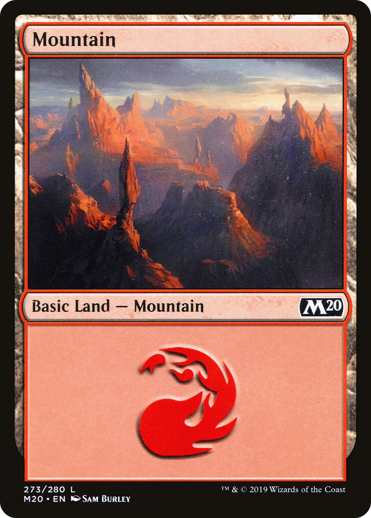 Mountain (M20-273) [Core Set 2020]