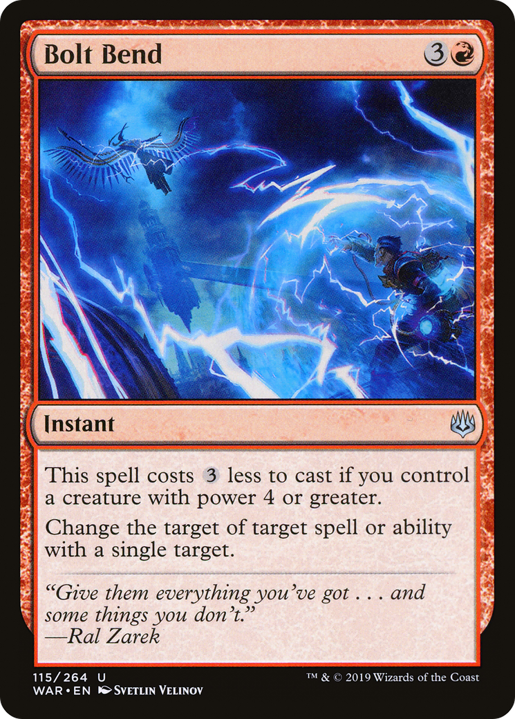 Bolt Bend (WAR-115) [War of the Spark] Foil