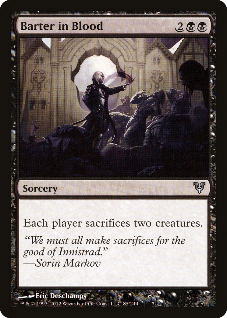 Barter in Blood (AVR-085) [Avacyn Restored]
