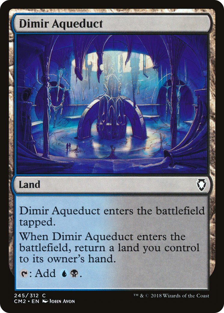 Dimir Aqueduct (CM2-245) [Commander Anthology Volume II]