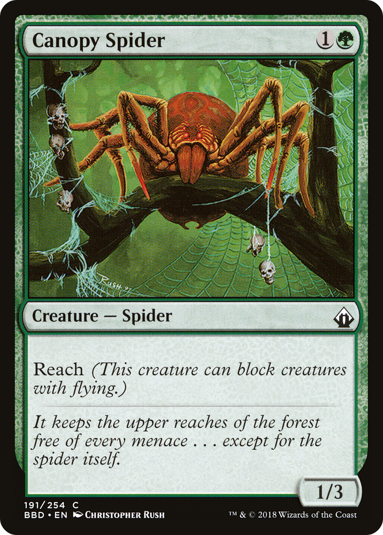 Canopy Spider (BBD-191) [Battlebond] Foil