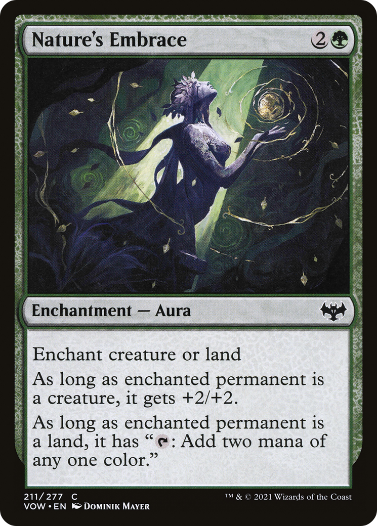 Nature's Embrace (VOW-211) [Innistrad: Crimson Vow] Foil