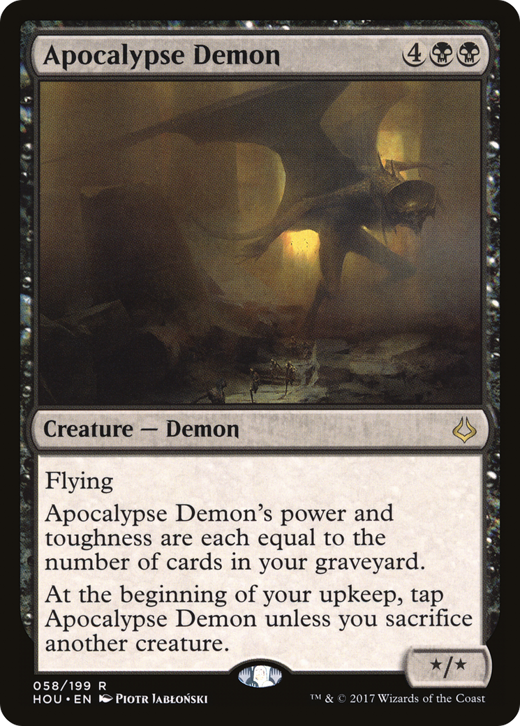Apocalypse Demon (HOU-058) [Hour of Devastation]