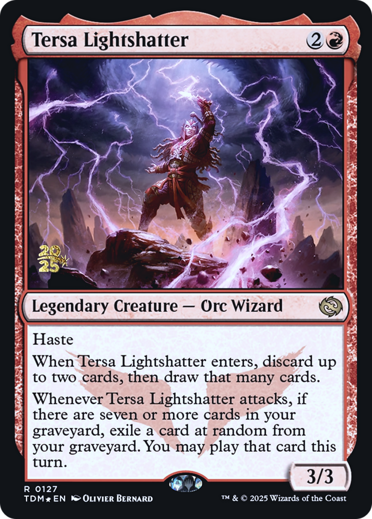 Tersa Lightshatter (PRE-127) [Prerelease Cards] Foil