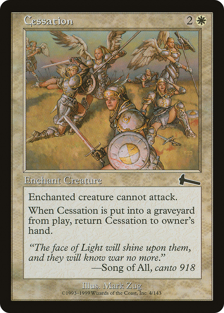 Cessation (ULG-004) [Urza's Legacy]