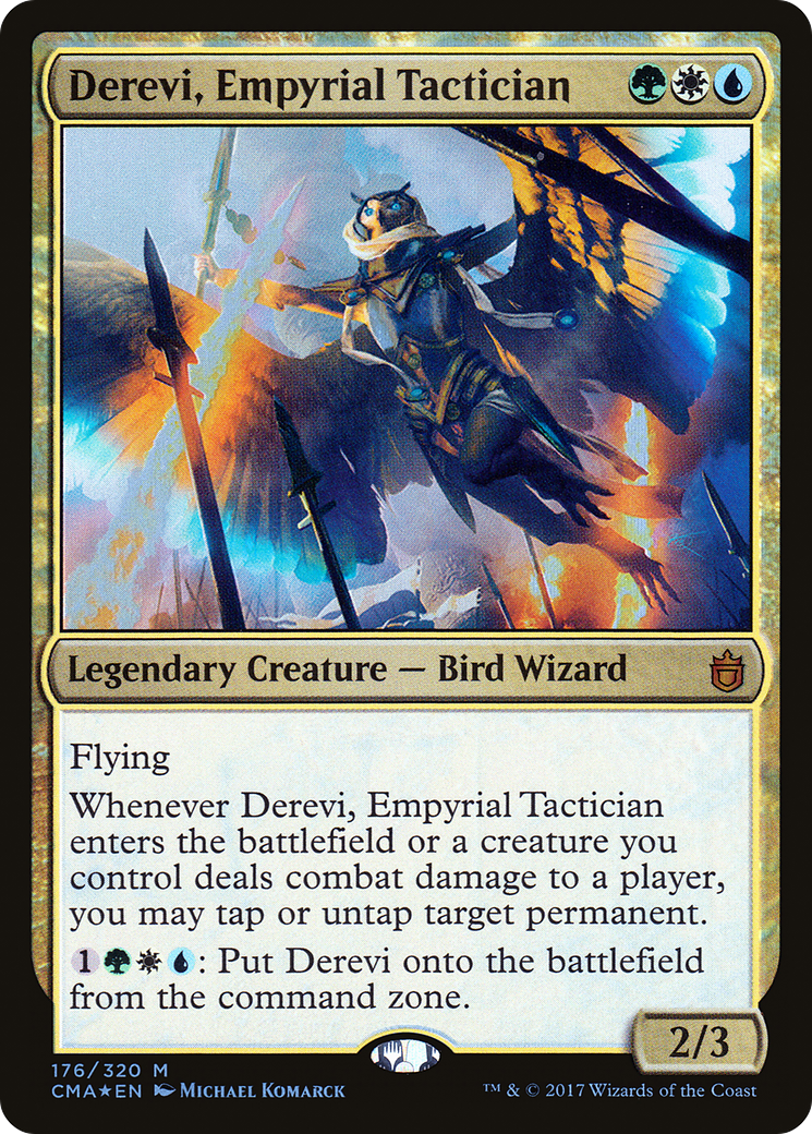 Derevi, Empyrial Tactician (CMA-176) [Commander Anthology] Foil