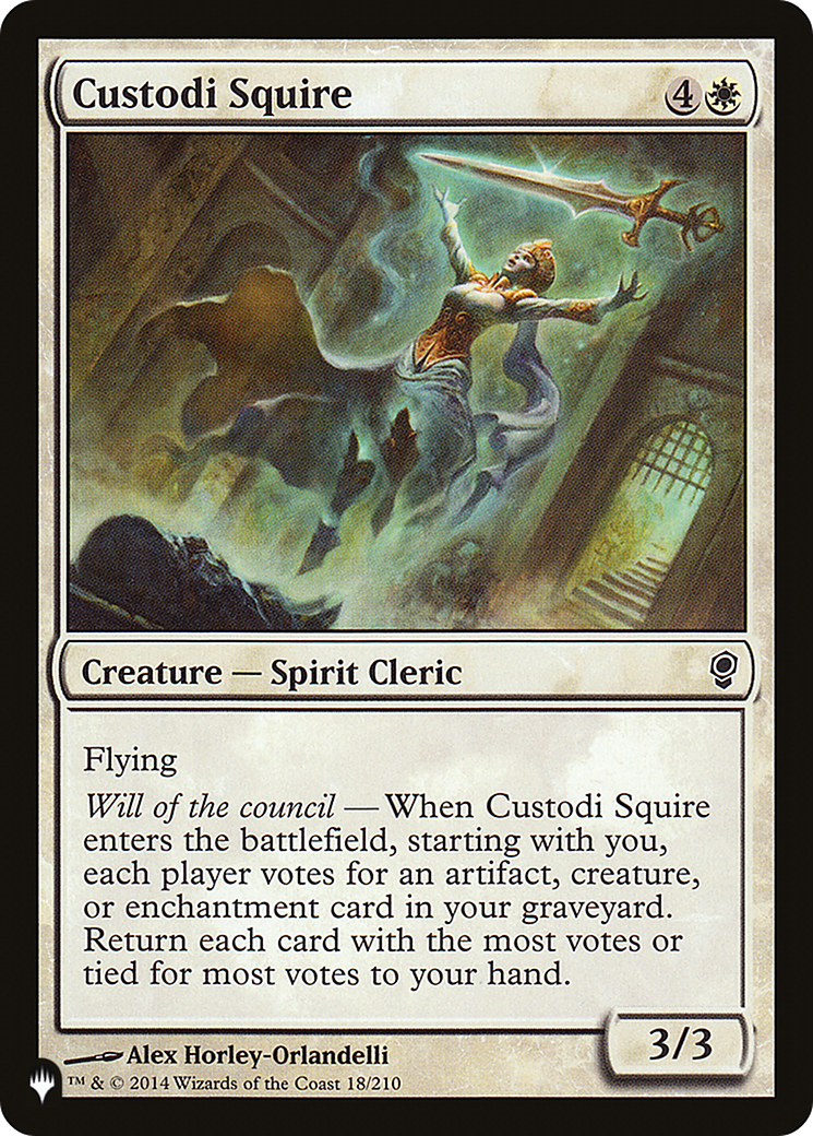 Custodi Squire (LIST-CNS-18) [The List]