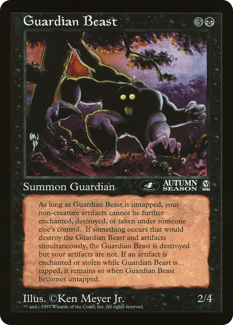 Guardian Beast (OLEP-024) [Oversized League Prizes]