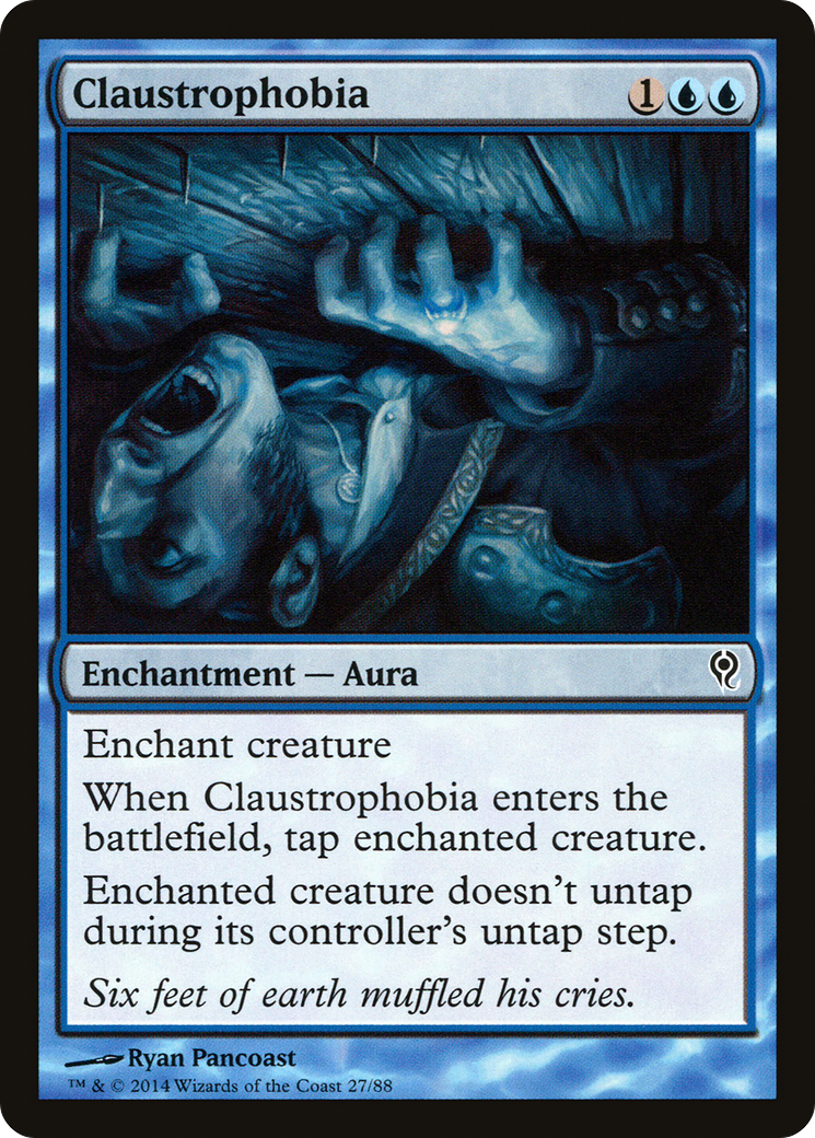 Claustrophobia (DDM-027) [Duel Decks: Jace vs. Vraska]