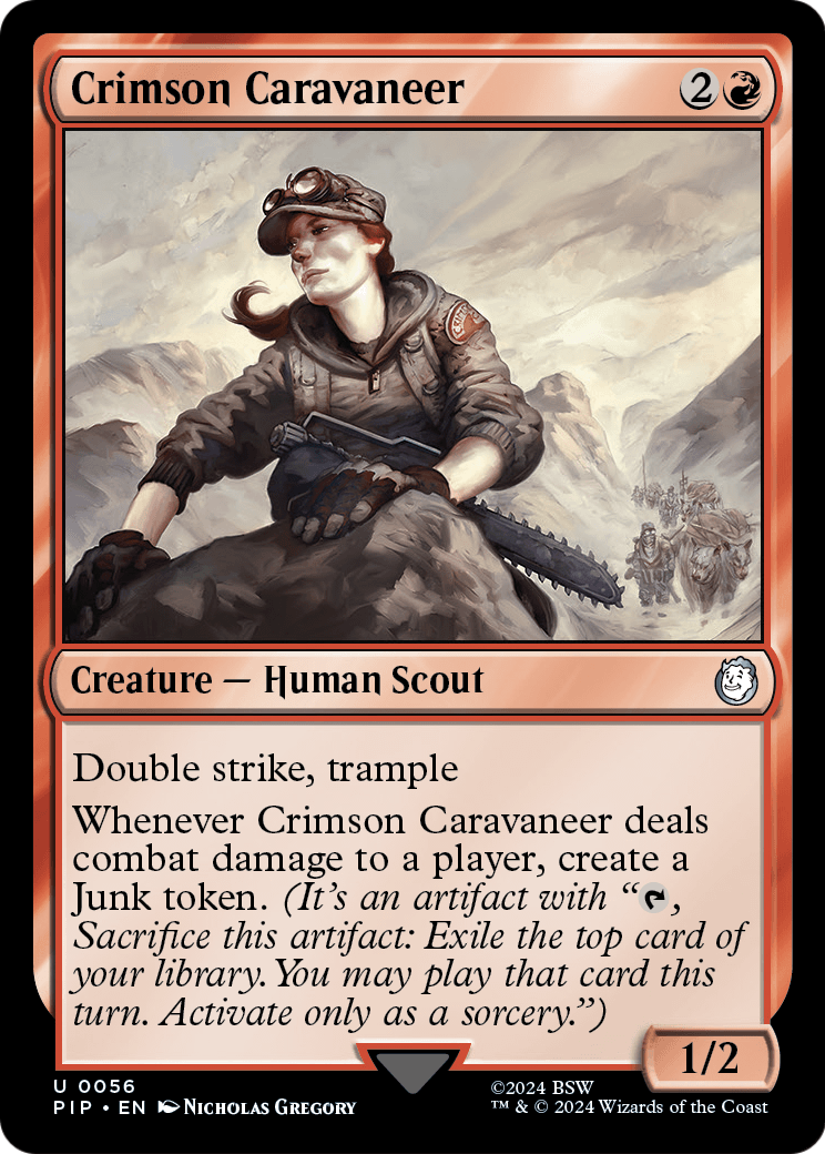 Crimson Caravaneer (PIP-056) [Fallout] Foil