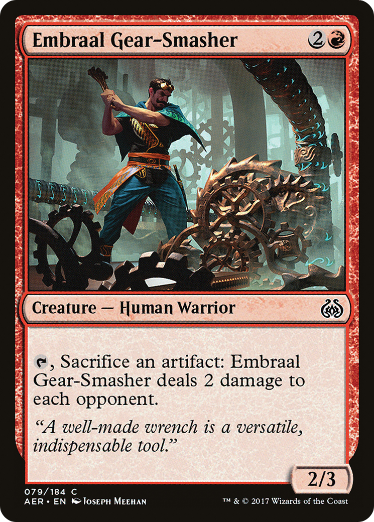 Embraal Gear-Smasher (AER-079) [Aether Revolt] Foil